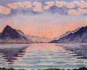 Ferdinand Hodler Lake Thun oil painting